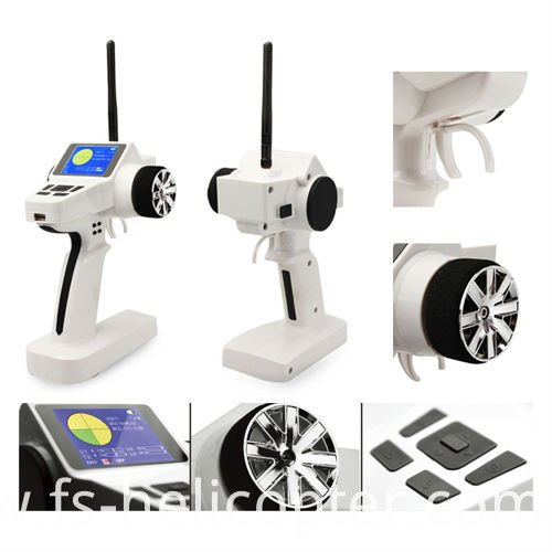 Erc T-G04c Color Screen 2.4G Transmitter for RC Cars